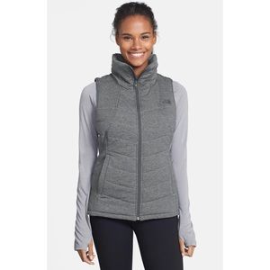 Womens Pseudio Vest Heathered Gray 